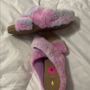 Volatile Pink Fuzzy Women's Sandals